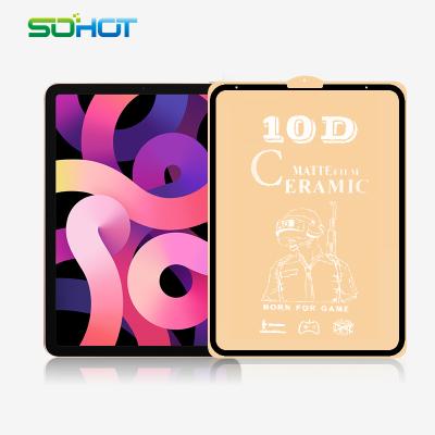 China Mobile Phone Material 9H Screen Protector 2.5D Ceramic Screen Guard For ipad8/10.2/pro for sale