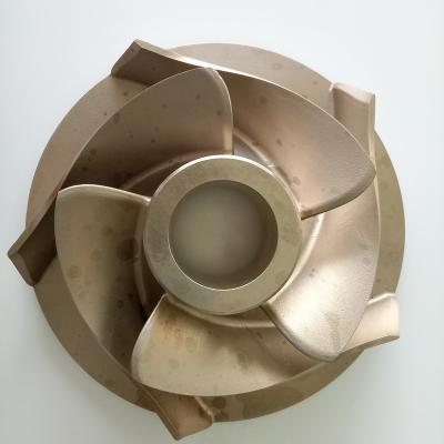 China Open and Closed Type Bronze/Brass Impellers/Rotors Customized High Precision Investment Casting for sale