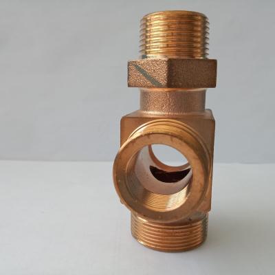 China General Bronze Brass Lost Wax Die Cast CNC Machined Pump Valve for sale