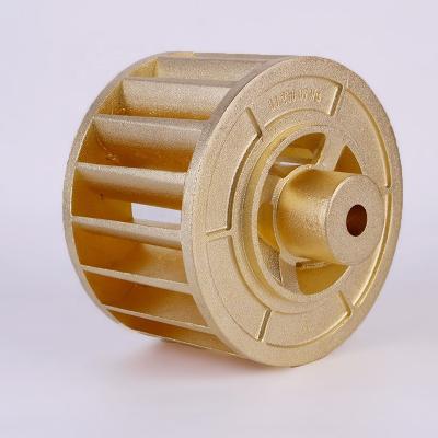 China Type Original Casting Impeller Water Pump Vortex Impeller Wax Motor Casting Water Pump Impeller Technology Bronze Brass Exterior Material OEM Original Shot for sale