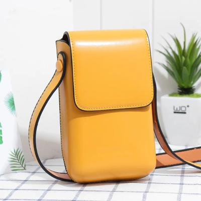 China Adjustable Straps Messenger Bags Crossbody Women Leisure Phone Solid Purse Casual Cross - Body Bag for sale