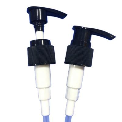 China Non Spill 28-410 Emulsion Dispenser Pump Cap For Disinfectant Bottle And Shampoo Bottle en venta