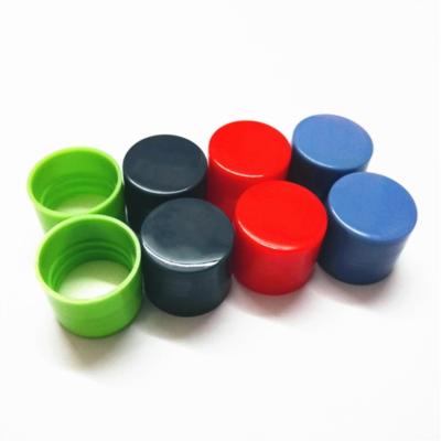 China Non Spill 415 Plastic 18mm 20mm 24mm 28mm 33mm 36mm 38mm 89mm Screw Cap With Liner Te koop