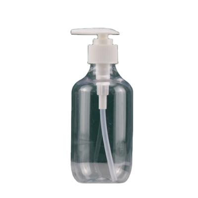 China Boston Round PET Cosmetic Bottles For Hand Sanitizer Or Shampoo Lotion Pumps Plastic Round Bottles for sale