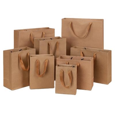 China Recyclable Recyclable Fast Delivery Custom Logo Printing Kraft Paper Art Paper Gift Bag Shopping Bags White Stock Available for sale