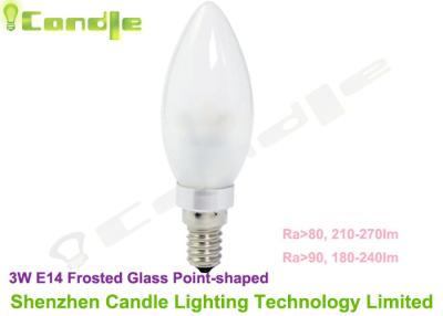 China Commercial Energy Saving Dimmable E14 Led Candle Bulbs AC 220v 210lm - 270lm for sale