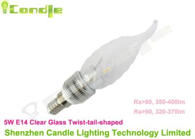 China Natural White 5w Led Candle Light Bulb 400lm 390lm For Museum , Gallery for sale