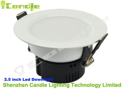 Cina L'ufficio Dimmable a 2.5 pollici 3watt di alta efficienza ha condotto il bianco fresco di Downlights in vendita