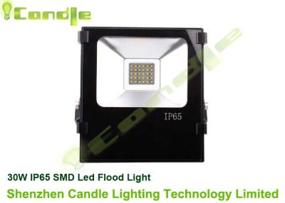 China 30 Watt High Power Led Flood Light IP65 6000K 2550Lm For Residential Lighiting for sale