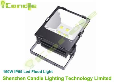 China Commercial 150 Watt High Power Led Floodlight 13000LM , Black 1070 Aluminum Housing for sale