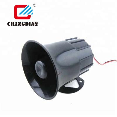 China 110 DB 12v 24v ABS Alarm Siren Car Alarm Horn Warning Auto Siren / Reverse Horn Holder With Beep Sound for sale