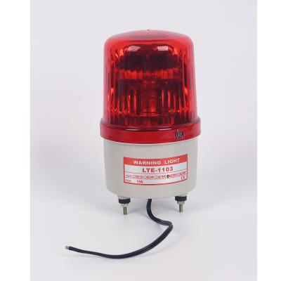 China Industrail LTE-1101 Industrail LED Emergency Alert Warning Beacon Red Rotating Scary Light For Emergency for sale