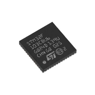 China / Flash Microcontroller IC IC, Electronic Components STM32F103CBU6 UQFN-48 STM32-bit 128KB Accessories for sale