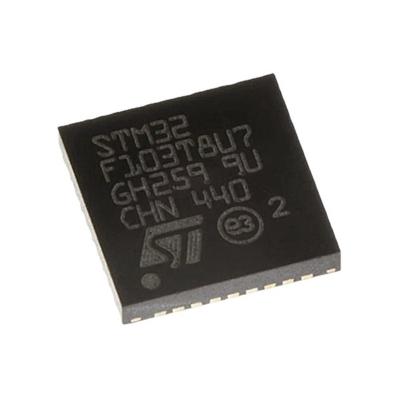 China / Flash chip IC, electronic components STM32F103T8U7 QFN-36 STM32-bit 64KB microcontroller accessories for sale