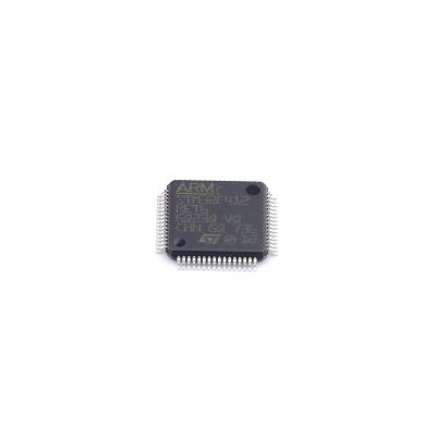 China / Flash Microcontroller IC, STM32F412RET6 LQFP-64 Chip STM32-bit 512KB Electronic Component IC for sale