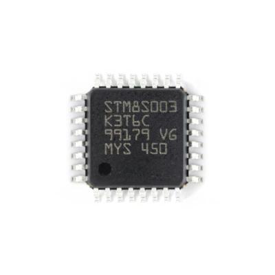 China / Flash chip IC, electronic components STM8S003K3T6C QFP32 chip STM8-bit 8KB series microcontroller accessories for sale