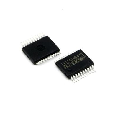 China / Integrated Circuit CH341T SSOP-20 Asynchronous Chip Serial Port Bus Interface SMD Device IC USB New for sale