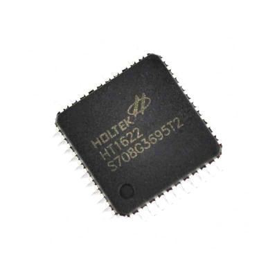 China / driver IC new, chip I/O microcontroller serial interface LED integrated circuit, electronic components with sing HT1622 LQFP -44 for sale