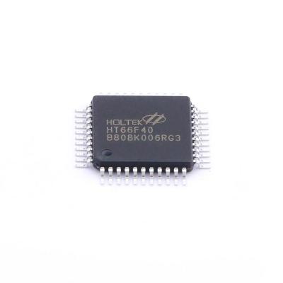 China / new 8-bit flash flash mcu IC, integrated circuit, chip EEPROM a/d electronic components with HT66F40 single LQFP-44 for sale