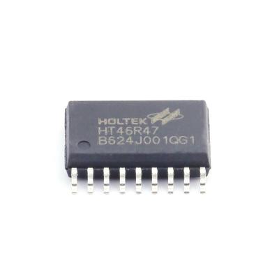 China / cost-effective flash mcu integrated 8-bit IC, EEPROM A/D chip electronic components with HT46R47 single SOP-18 for sale