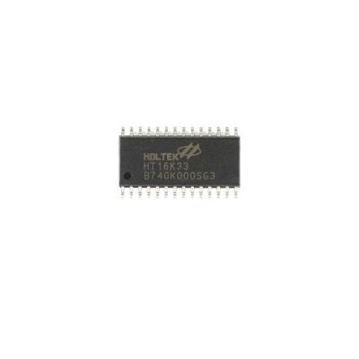 China / LED Controller Driver IC New Original Tracer Chip Memory, Integrated Circuits, Electronic Components With Single SOP-28 HT16K33 for sale