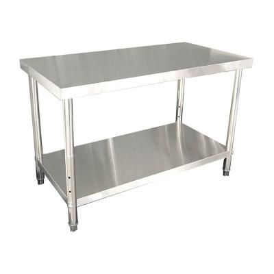 China Assembly Factory Wholesale Price Flexible Kitchen Stainless Table for sale