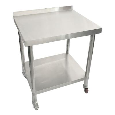 China Assembly Stainless Steel Worktable For Commercial Kitchen Equipment Workbench Table for sale