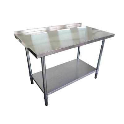 China Commercial Assembly Kitchen Equipment Working Table Stainless Steel Work Bench For Restaurant for sale