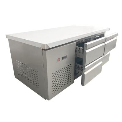 China Single-temperature New Treshin 2022 Style Under Counter Fridge With 4 Drawers for sale