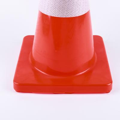 China Orange Roadway Safety Cone Safety Warning Emergency Traffic Reflective Cone for sale