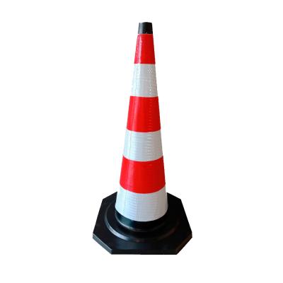 China Pavement Safety Road Safety Traffic Cone Warning Reflective Road Cone for sale