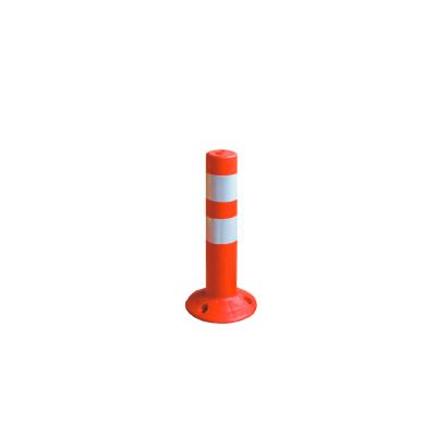 China Road Facilities Pe Bollard With Rubber Base Reflective Contour Marking Warning Pole Post for sale