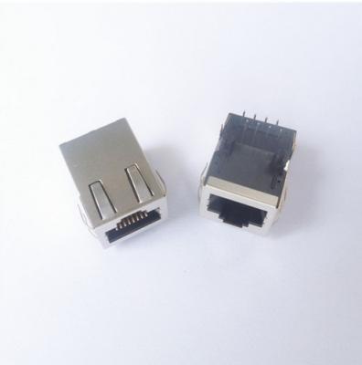 China Audio & Video / PCB / Switches use Tab up 1 Port RJ45 Connector with Transformer No LED for sale