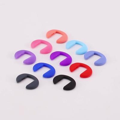 China Glasses accessories Glasses accessories colors silicone nose pad one-piece saddle U-shaped glasses nose pads for sale