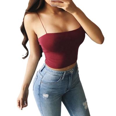 China 2020 Fashion Top Women's Summer Camis Sleeveless Tank Tops QUICK DRY Seamless Crop Bra Vest for sale