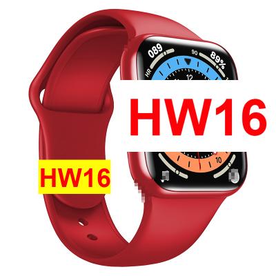 China High Quality Dynamic Smartwatch Hw16 Voice Call 1.72 Inch 3d Dial Series 7 Smart Watch Hw16 MP3 Playback for sale