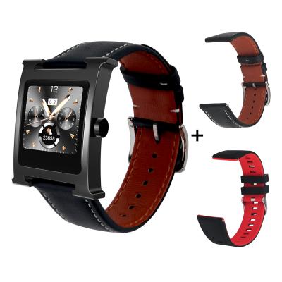 China Dropshipping Touch Screen Customized Logo Wrist H1 Leather Band Ladies Smart Watch New Luxury Watches Men For Women 2022 for sale