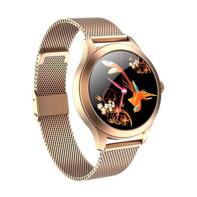 China 2021 Kw10pro Multi Touch Screen Women Smartwatch Sports Ip68 Stainless Steel Stylish Waterproof Smart Watch For Ladies for sale