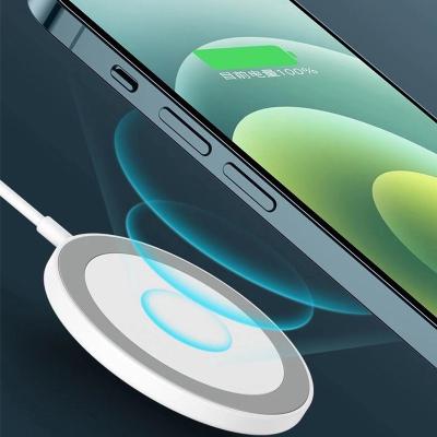 China 15W Qi-Enabled Devices Qi-enabled Fast Charging Magnetic Wireless Charger Magnet For iPhone 12 for sale