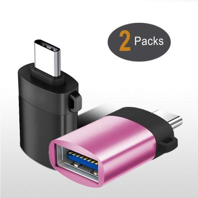 China Charging+date transfer+OTG type c male 3.1 to a usb 3.0 female otg adapter type c for sale