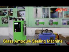 Semi Automatic Glass Ampoule Sealing Machine Rotary Pull Sealing For Lab
