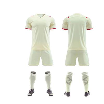 China Quick Dry Breathable Comfortable Supplier Design Personal Custom Set Football Tracksuit Soccer Jersey Good Quality for sale