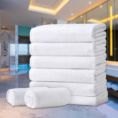 China Wholesale Customized 100% Cotton QUICK DRY Luxury White Hotel Towel Bath Towel Bathroom Customized for sale