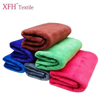 China QUICK DRY Wholesale Soft Kitchen Clean Towel Car Grade Towel Microfiber Microfiber Tissues Hair Absorbent Cloth for sale