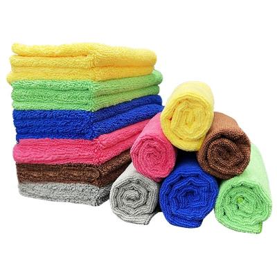 China Wholesale Premium 380gms Disposable Quick Dry High Quality Cleaning Cloth Kitchen Car Portable Towel Microfiber for sale