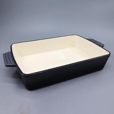 China 2021 viable hot sale home cooking high quality fashion enameled cast iron non stick pots for BBQ for sale