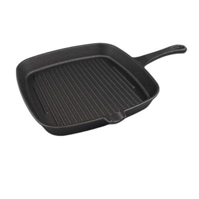 China New Viable Wholesale Skillet Pan Skille For Kitchen Heavy Duty Nonstick Cast Iron Frying Pan for sale