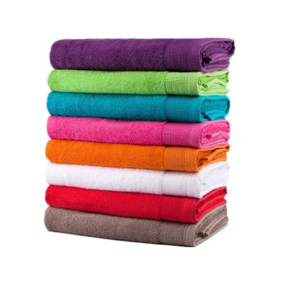 China Wholesale Thick Cotton Bath Towels Bath Towels For Shower Terry Towels White for sale