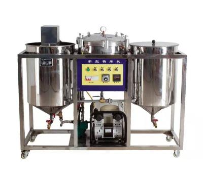 China High Efficiency Efficiency Crude Palm Oil Refining Machine Small Scale Refining Machine for sale