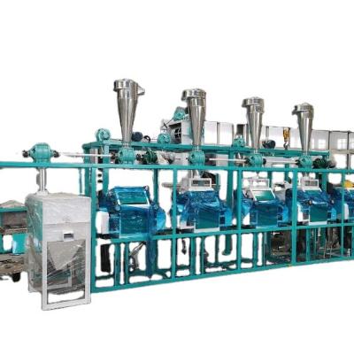 China High Efficiency Wheat Maize Flour Mill Corn Flour Machine Hot Selling Commercial Flour Production Line for sale